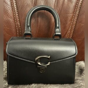 Coach Sammy Black Leather